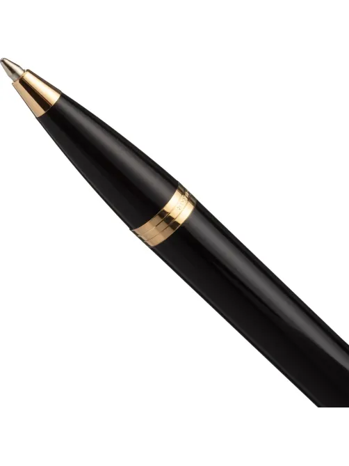 Ручка шариковая автоматическая PARKER IM BLACK GT синий 0,8мм 1931666