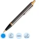 Ручка шариковая Parker IM Grey GT 1мм,кнопочная,синий,подарочн.кор, 2214613