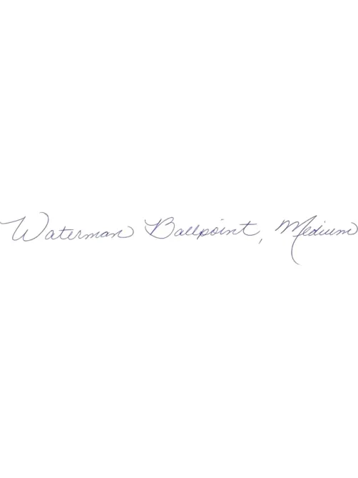 Ручка шариковая WATERMAN HEMISPHERE S0920370 сталь с позол лин сред чер син