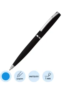 Ручка шариковая автоматическая футляр Sienna 1мм черный  корпус 20-0220/01