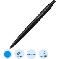 Ручка шариковая PARKER JOTTER XL SE20 BLACK CT, синяя 2122753