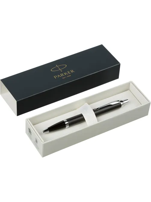 Ручка шариковая  'Parker IM Matte Black CT',синий,Китай,2143632