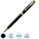 Ручка шариковая автоматическая PARKER SONNET BLACK GT черный 1,0мм 1931497