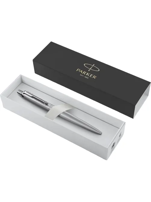 Ручка шариковая автоматическая Parker Jotter XL Grey 1мм син подар 2122756