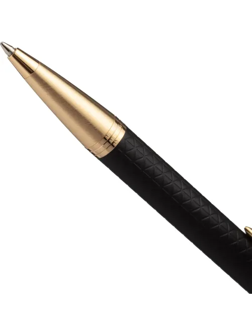 Ручка шариковая Parker IM Premium Black/Gold GT,синий,в подар.уп. 1931667