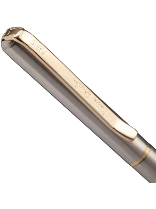 Ручка шариковая  Pierre Cardin GAMME, стальной корпус, синий, PC0910BP