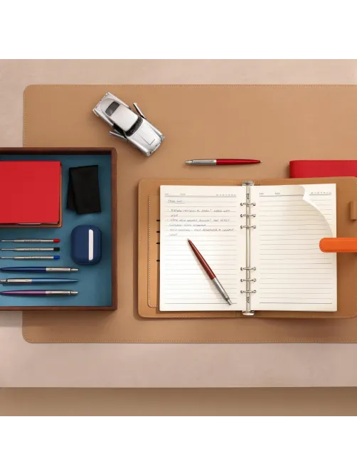 Ручка шариковая Parker Jotter Kensington Red CT 1мм,кн,син,под.кор,1953187
