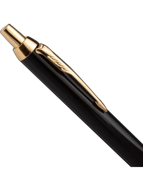 Ручка шариковая автоматическая PARKER IM BLACK GT синий 0,8мм 1931666