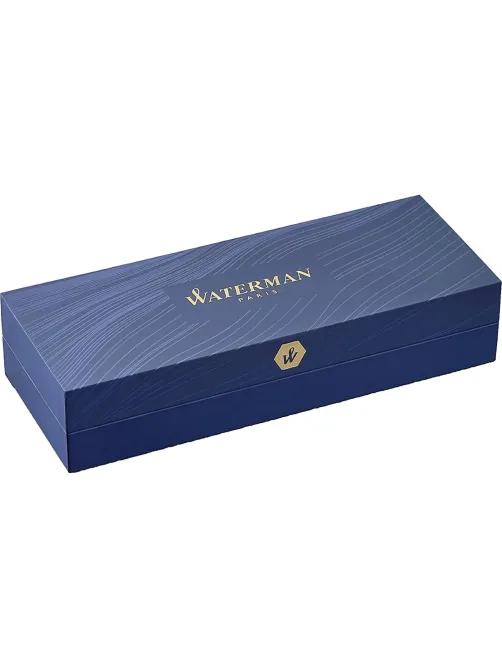 Ручка шариковая WATERMAN HEMISPHERE S0920370 сталь с позол лин сред чер син