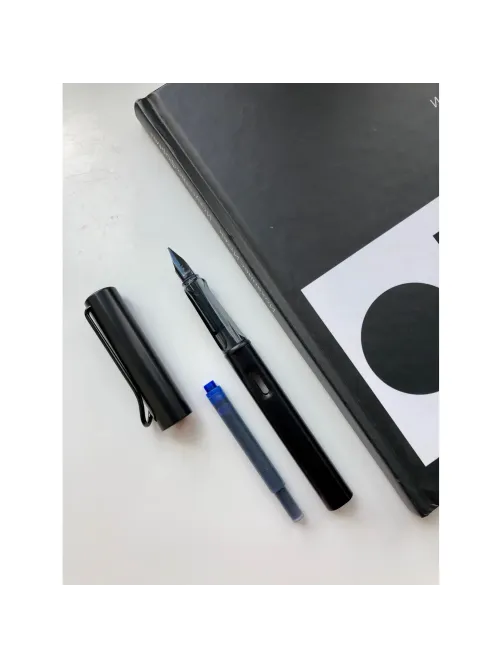 Ручка перьевая LAMY 071 al-star, Черный, F, 4000525
