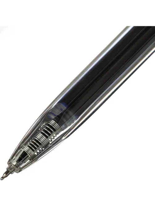Ручка гелевая автомат. Deli INKABLE EG05S-BL,гибр.нак0,5,син быстросх,прозр