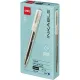 Ручка гелевая автомат. Deli INKABLE EG05S-BL,гибр.нак0,5,син быстросх,прозр