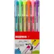 Набор гелевых ручек Kores K11 Neon син.,зелен,оран,желт,роз,фиол 6 цв 28216