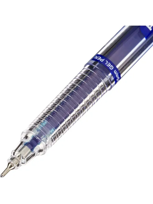 Ручка гелевая неавтомат. MY-KING GEL PEN METAL CLIP 0,5мм, синий