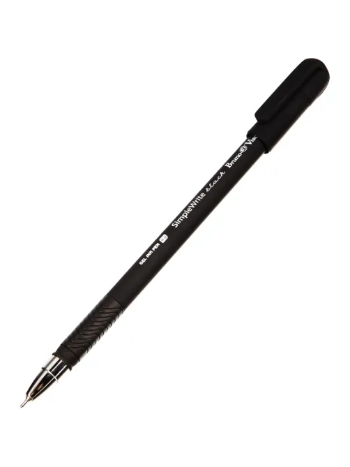 Ручка гелевая неавтомат. SimpleWrite BLACK 0,5мм,черная 20-0067