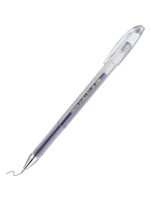 Ручка гелевая неавтомат. CROWN Hi-Jell синяя 0,5мм HJR-500B