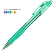 Ручка гелевая автомат. Deli Arrix, линия 0,35 мм, манж, синий EG09-BL