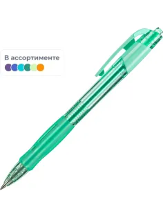 Ручка гелевая автомат. Deli Arrix, линия 0,35 мм, манж, синий EG09-BL