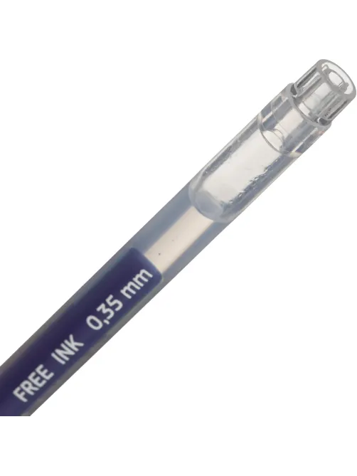 Ручка гелевая неавтомат. Attache Free ink, 0,35мм синий неавт