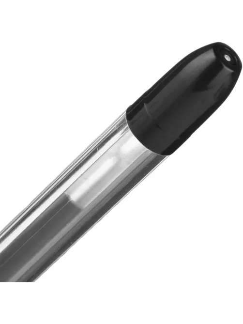 Ручка гелевая неавтомат. Unomax/Unimax Max Gel 0,5мм, черн,манж