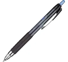 Ручка гелевая автомат. Uni Signo 0,4мм синий UMN-207,манж