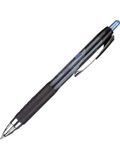 Ручка гелевая автомат. Uni Signo 0,4мм синий UMN-207,манж
