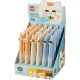 Ручка гелевая автомат. Deli Lucky Meow EG345-BL,пул.нак.0,5,стир,коты,в асс