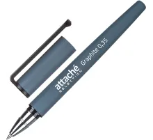 Ручка гелевая неавтомат. Attache Selection Graphite цвет чернил синий