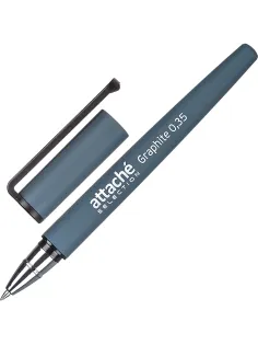 Ручка гелевая неавтомат. Attache Selection Graphite цвет чернил синий