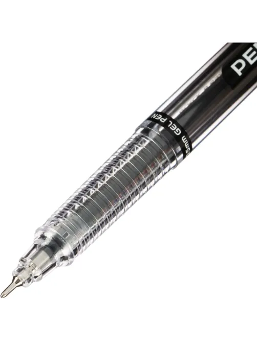 Ручка гелевая неавтомат. MY-KING GEL PEN METAL CLIP 0,5мм, черный