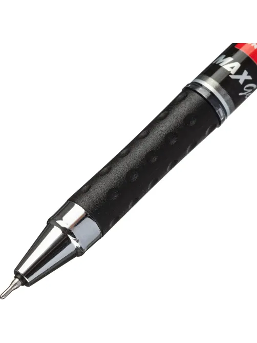 Ручка гелевая неавтомат. Unomax/Unimax Max Gel 0,5мм, черн,манж