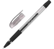 Ручка гелевая неавтомат. PENSAN SOFT GEL FINE 0,5чер,манж2400/12-2420
