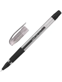 Ручка гелевая неавтомат. PENSAN SOFT GEL FINE 0,5чер,манж2400/12-2420