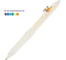 Ручка гелевая автомат. Deli Lucky Meow EG345-BL,пул.нак.0,5,стир,коты,в асс