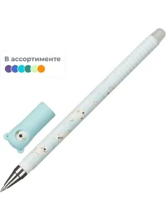 Ручка гелевая M&G Summer Cha Cha Cha стираемая, 0,5мм,син,в асс AKPC5275
