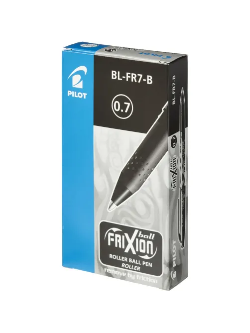 Ручка гелевая PILOT BL-FR7 Frixion резин.манжет черный 0,35мм Япония