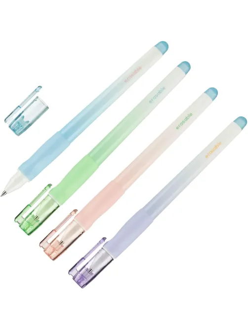 Ручка гелевая неавтомат. Deli Erasable EG660-BL,стираем,пул.нак0,5,син,асс