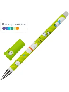 Ручка гелевая стираем M&G Arctic Adventure шар0,5 лин0,3мм син асс AKPC5272