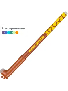 Ручка гелевая M&G со стир.черн., шарик 0,5 мм, синяя, в асс AKPB7372D205P4C