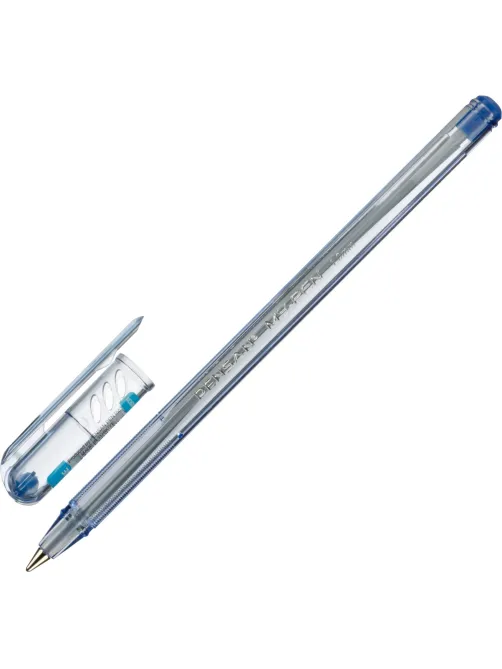 Ручка шариковая MY-PEN 1,0мм круглый корпус, цвет чернил синий