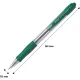 Ручка шариковая автомат. BPGP-10R-F G SUPER GRIP зеленого цвета