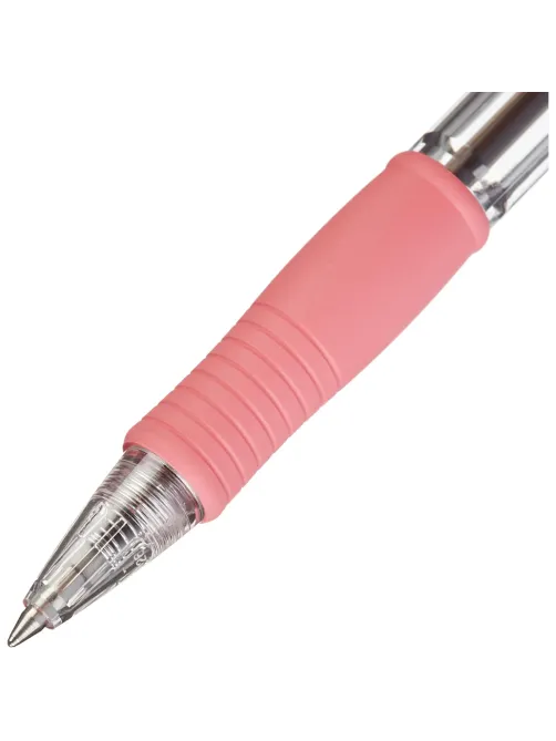 Ручка шариковая автомат. BPGP-10R-F P SUPER GRIP син,масл,манж,роз.к