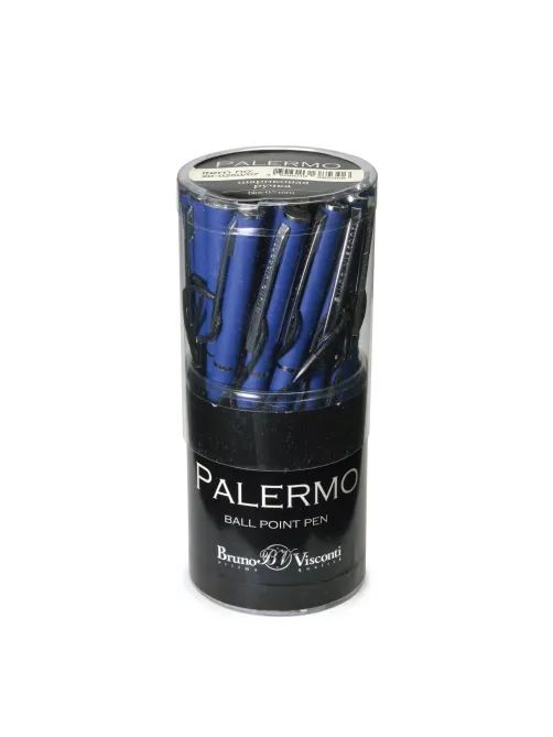 Ручка шариковая автомат. PALERMO син.мет.корп, 0,7мм синяя 20-0250/07