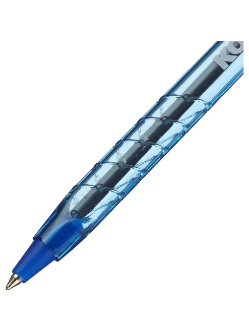Ручка шариковая неавтомат. KORES К1 F(0,7мм) треуг.корп, син.ст.39511