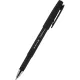 Ручка шариковая неавтомат. CityWrite.BLACK 1.0мм, син,манж,20-0015