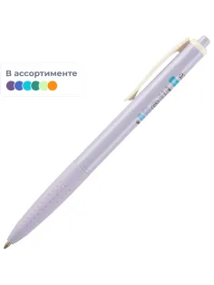Ручка шариковая автомат. Deli Every, EQ44-BL,син,пул нак.0,7мм,асс