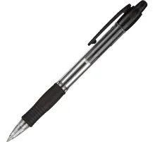 Ручка шариковая автомат. PILOT BPGP-10R-F манж.черн,0,22,масл,Япония