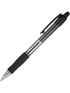 Ручка шариковая автомат. PILOT BPGP-10R-F манж.черн,0,22,масл,Япония
