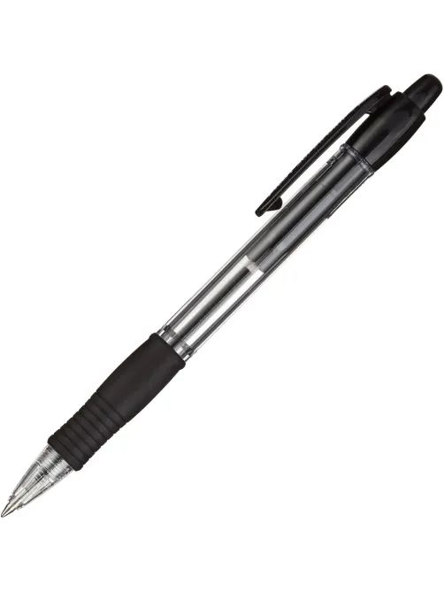 Ручка шариковая автомат. PILOT BPGP-10R-F манж.черн,0,22,масл,Япония