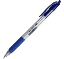 Ручка шариковая автомат. Unimax Glide Trio Steel 0,7мм,син,мас,5шт/уп